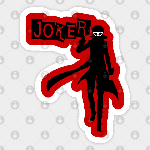 Joker Sticker by Kaztiel